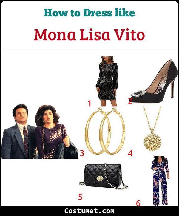 Mona Lisa Vito Costume for Cosplay & Halloween