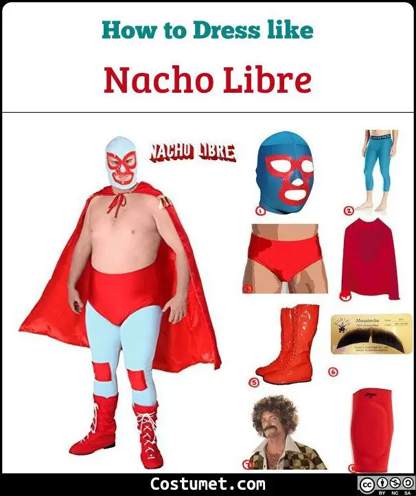 Nacho Libre Costume for Cosplay & Halloween