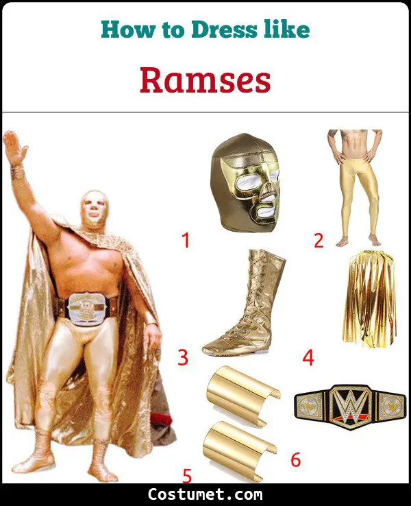 Ramses Costume for Cosplay & Halloween