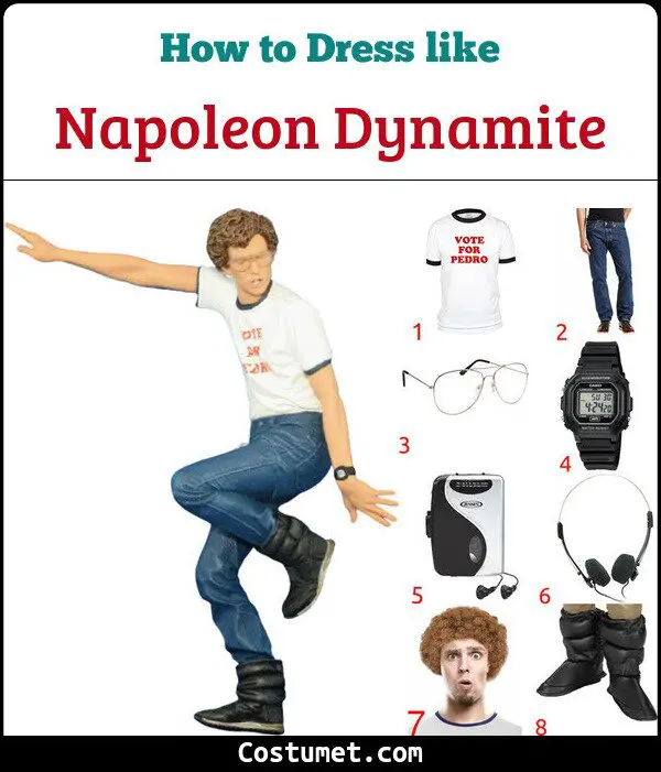 Napoleon Dynamite Costume for Cosplay & Halloween