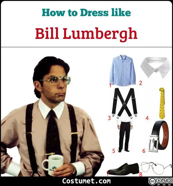 Bill Lumbergh Costume for Cosplay & Halloween