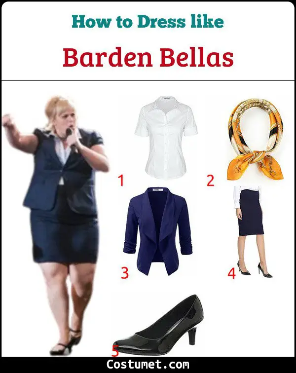 Barden Bellas Costume for Cosplay & Halloween