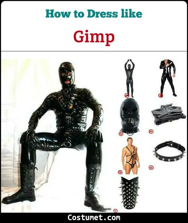 Gimp Costume for Cosplay & Halloween