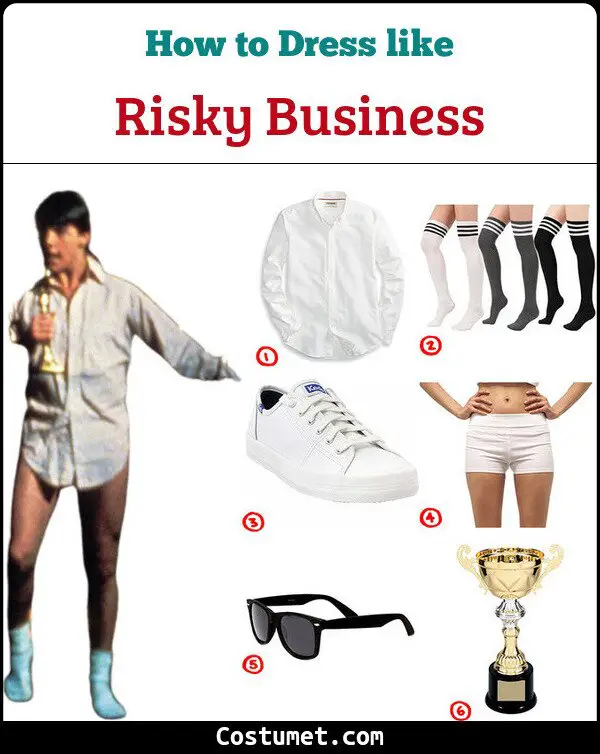 Risky Business Costume for Cosplay & Halloween