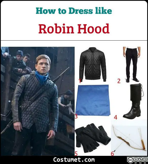 Robin Hood Costume for Cosplay & Halloween