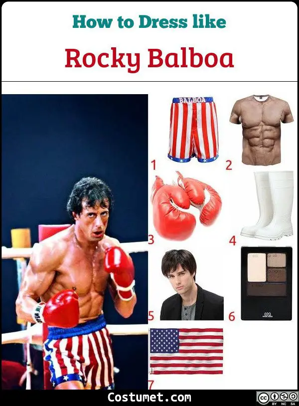 Rocky Costume for Cosplay & Halloween