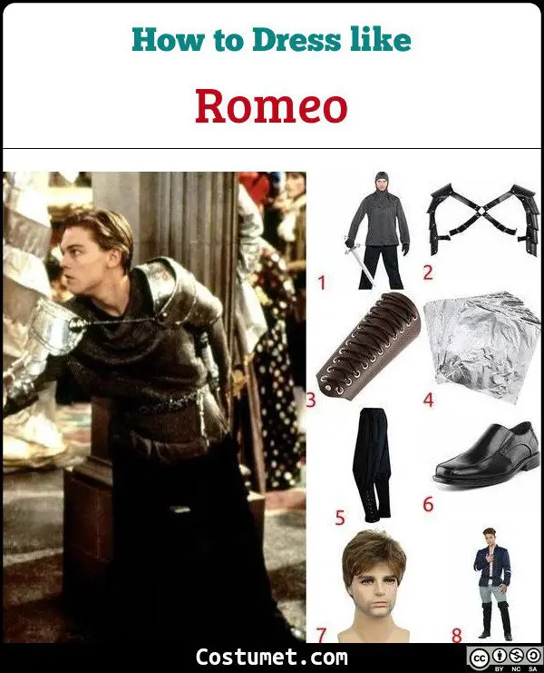 Romeo And Juliet Costume for Cosplay & Halloween