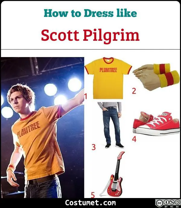 Scott Pilgrim Costume for Cosplay & Halloween