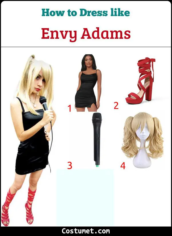 Envy Adams Costume for Cosplay & Halloween