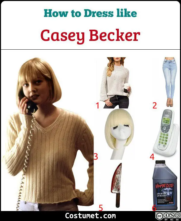 Casey Becker Costume for Cosplay & Halloween