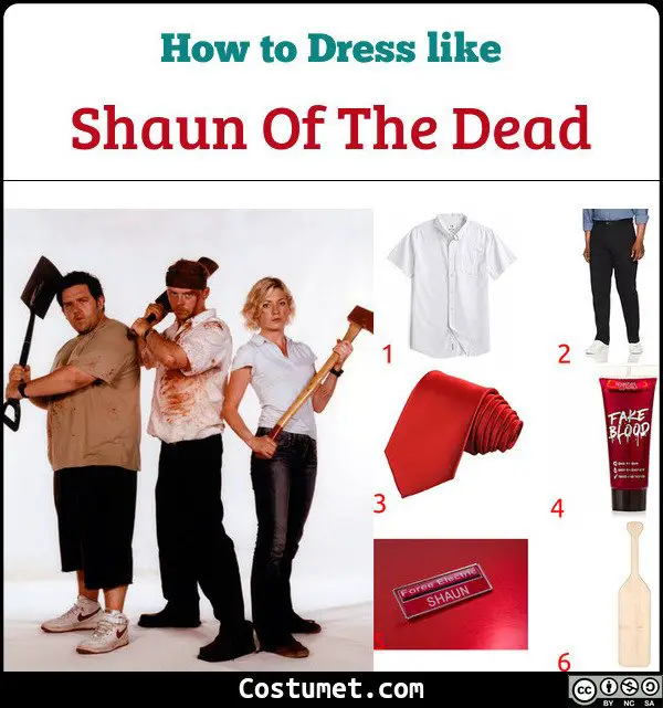 Shaun Of The Dead Costume for Cosplay & Halloween