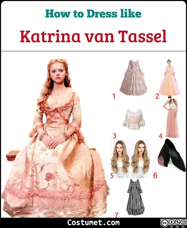 Katrina van Tassel Costume for Cosplay & Halloween