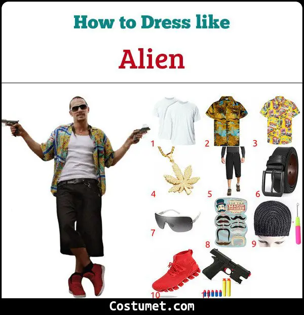 Alien Costume for Cosplay & Halloween