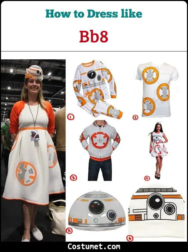 Bb8 Costume for Cosplay & Halloween