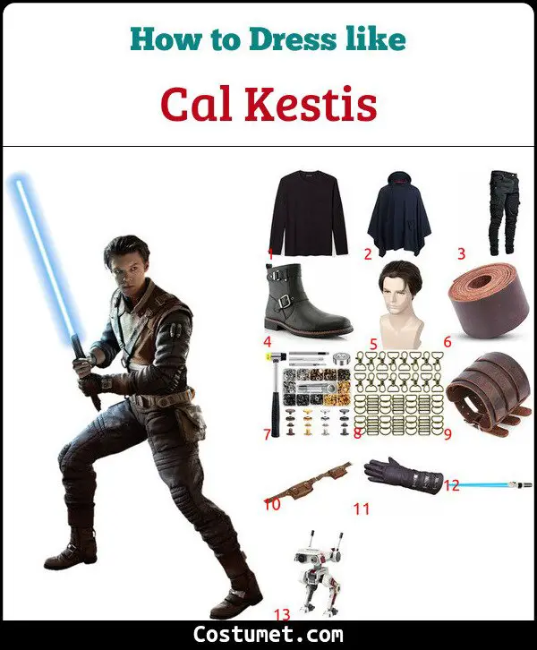 Cal Kestis Costume for Cosplay & Halloween