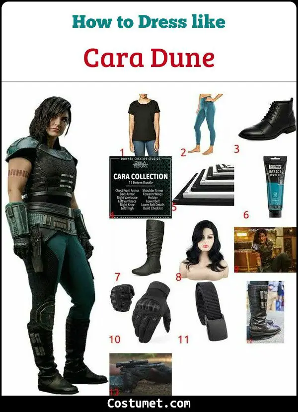 Cara Dune Costume for Cosplay & Halloween