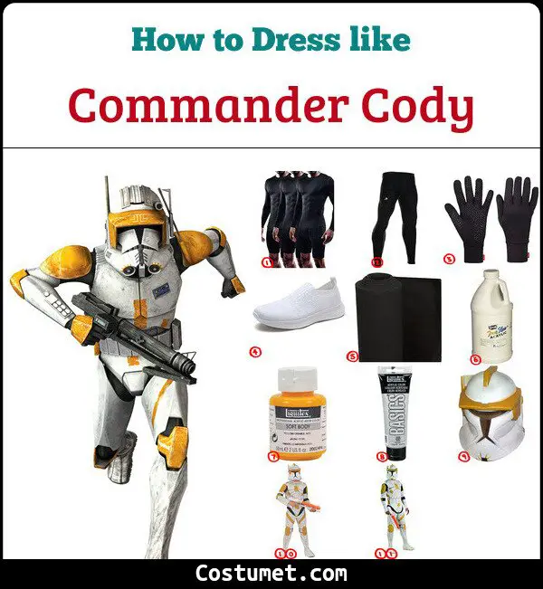 Commander Cody Costume for Cosplay & Halloween