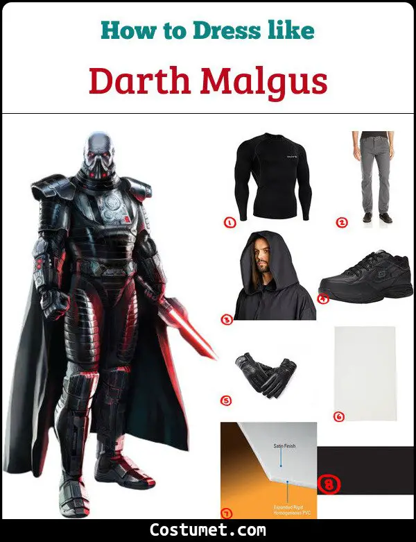 Darth Malgus Costume for Cosplay & Halloween