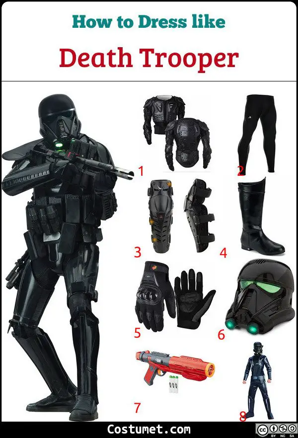 Death Trooper Costume for Cosplay & Halloween