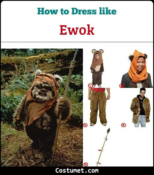 Ewok Costume for Cosplay & Halloween