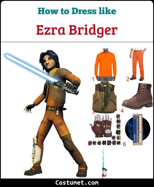 Ezra Bridger Costume for Cosplay & Halloween
