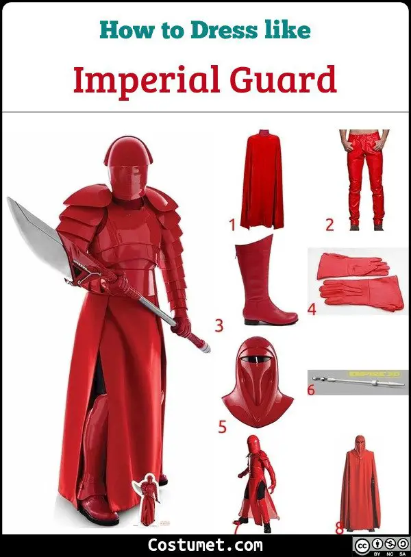 Imperial Guard Costume for Cosplay & Halloween