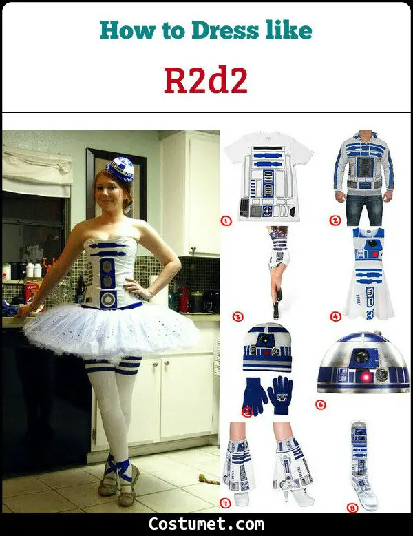 R2d2 Costume for Cosplay & Halloween