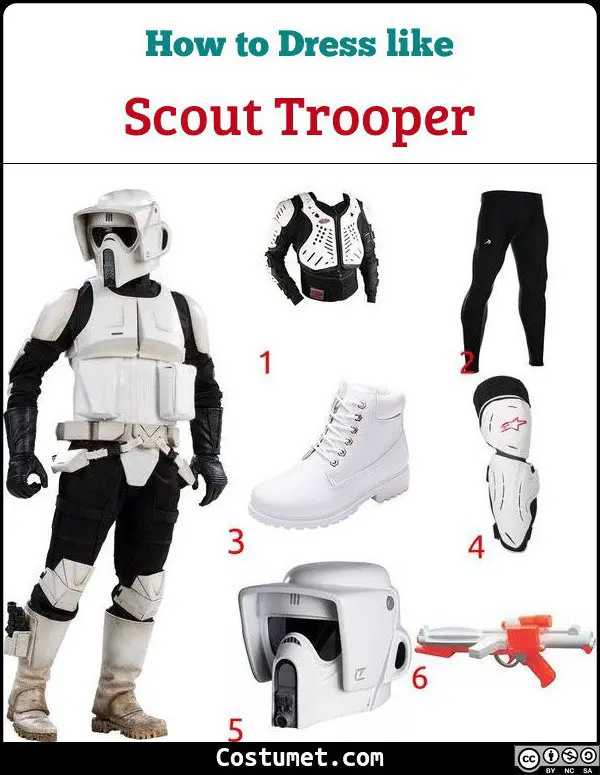 Scout Trooper Costume for Cosplay & Halloween