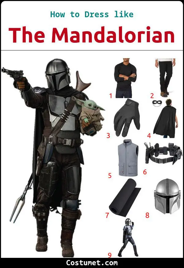 The Mandalorian Costume for Cosplay & Halloween