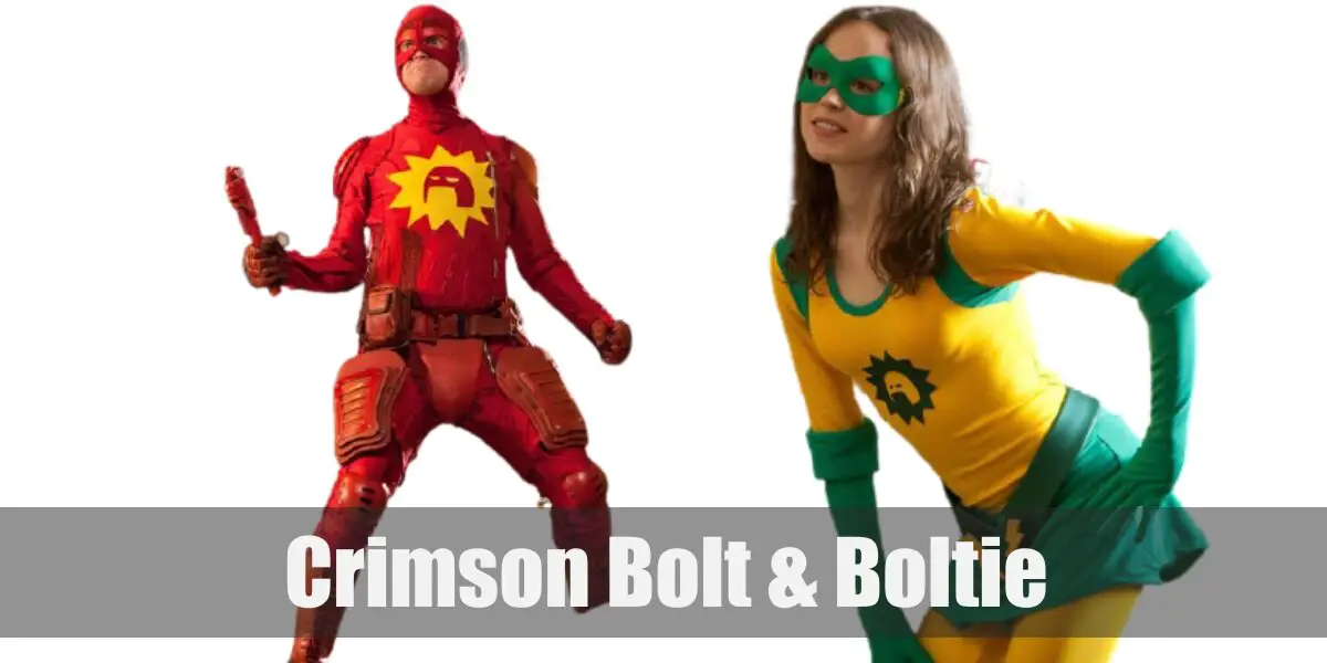 Crimson Bolt & Boltie (Super) Costume for Cosplay & Halloween