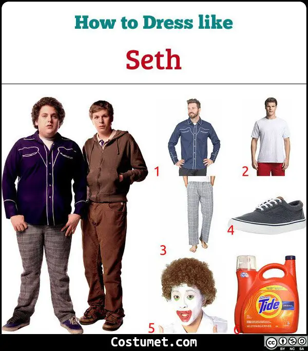 Seth (Superbad) Costume for Cosplay & Halloween