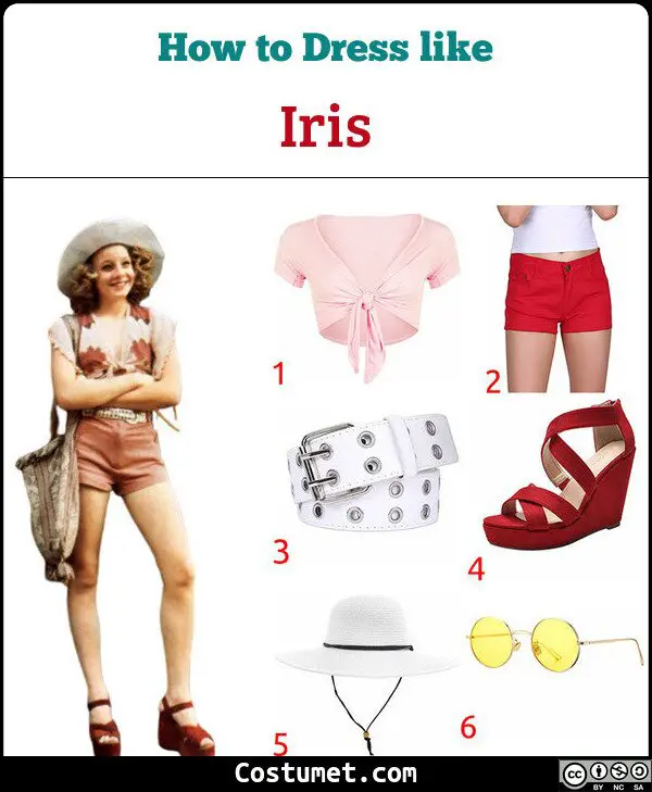 Iris Costume for Cosplay & Halloween