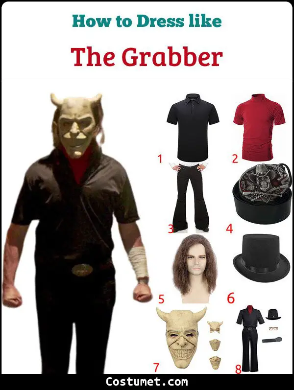 The Grabber (The Black Phone) Costume for Cosplay & Halloween