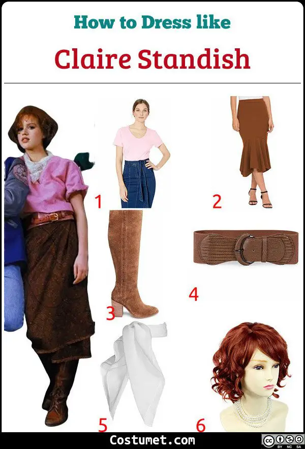 Claire Standish Costume for Cosplay & Halloween