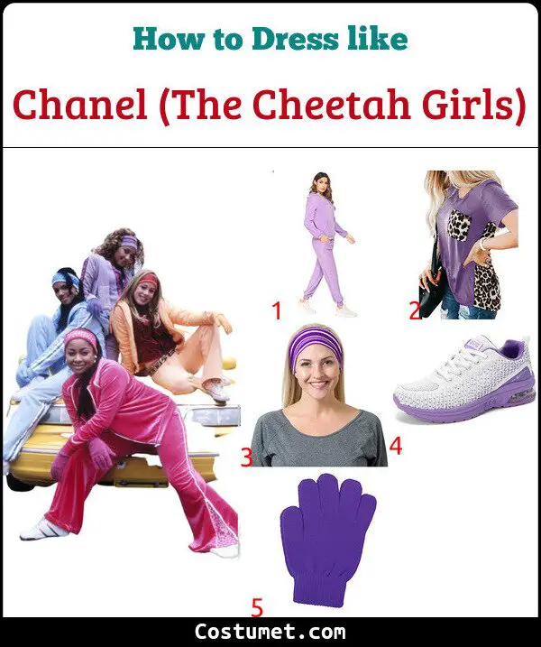 Chanel (The Cheetah Girls) Costume for Cosplay & Halloween