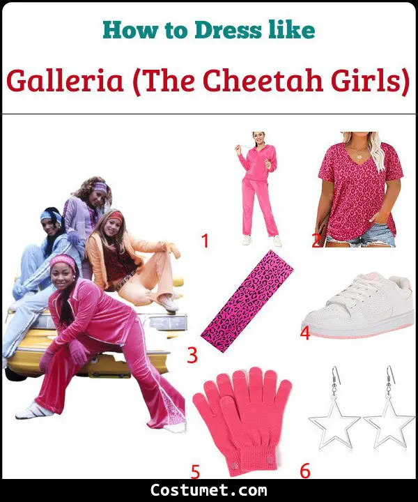 Galleria (The Cheetah Girls) Costume for Cosplay & Halloween