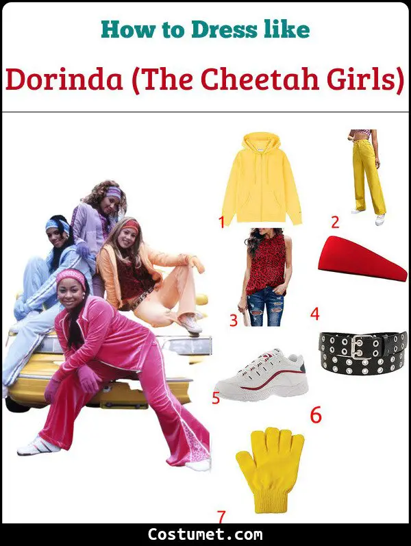 Dorinda (The Cheetah Girls) Costume for Cosplay & Halloween