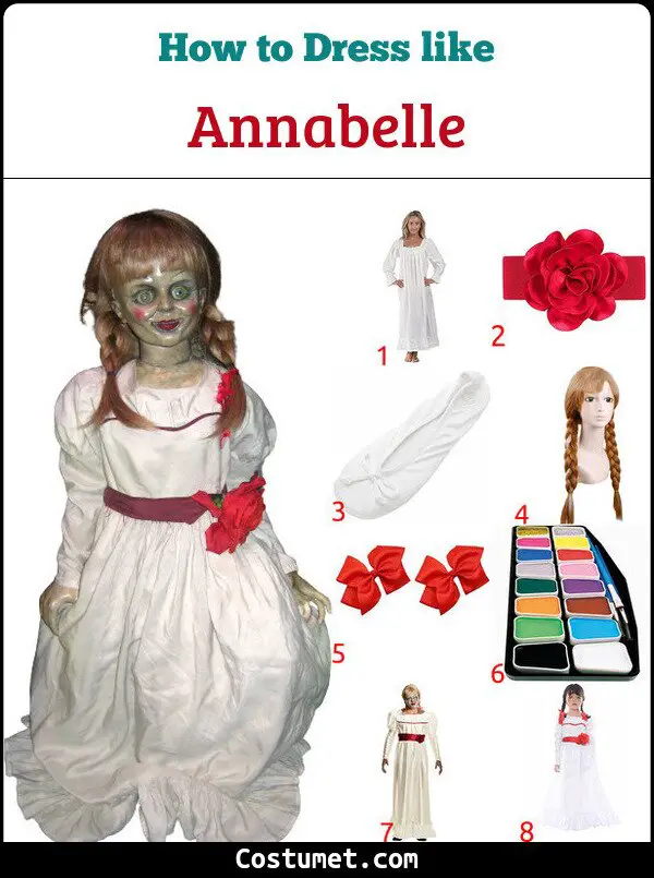 Annabelle Costume for Cosplay & Halloween