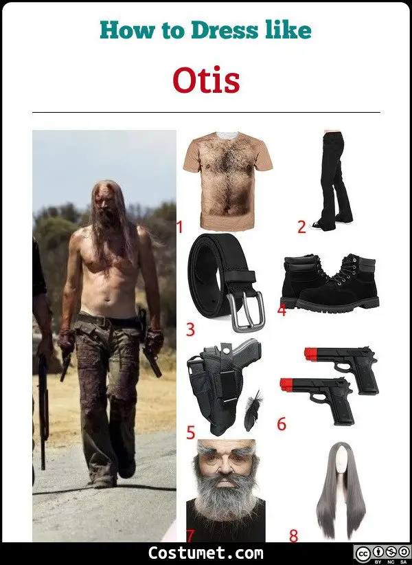 Otis The Devils Rejects Costume for Cosplay & Halloween