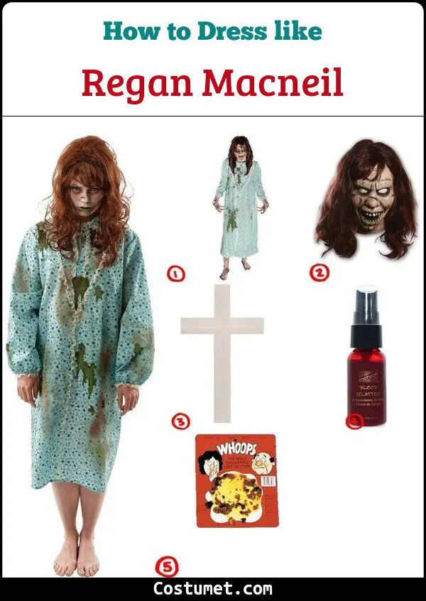 Regan Macneil Costume for Cosplay & Halloween