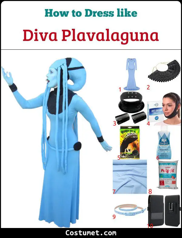 Diva Plavalaguna Costume for Cosplay & Halloween