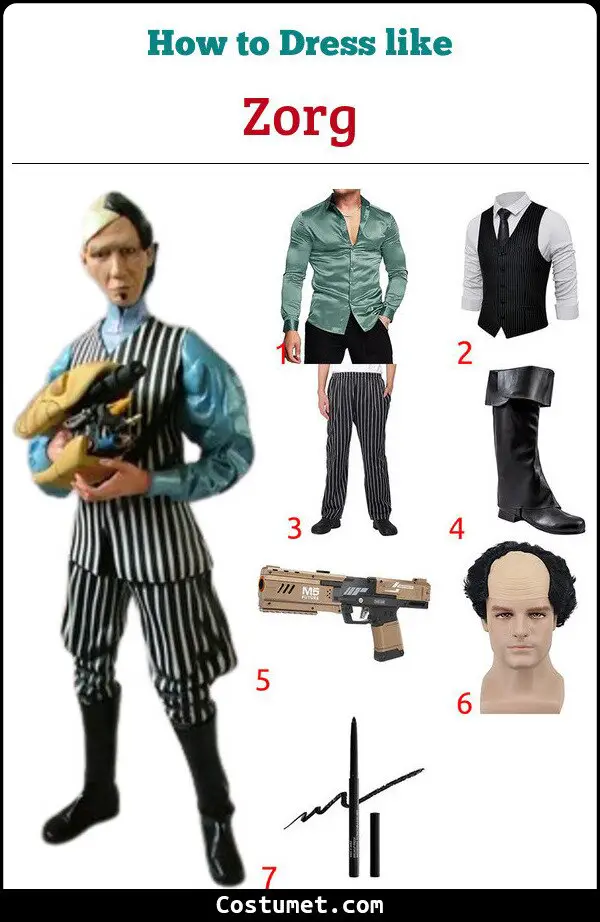 Zorg Costume for Cosplay & Halloween