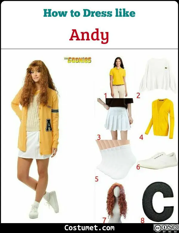 Andy Costume for Cosplay & Halloween