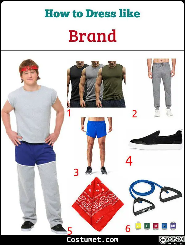 Brand Costume for Cosplay & Halloween