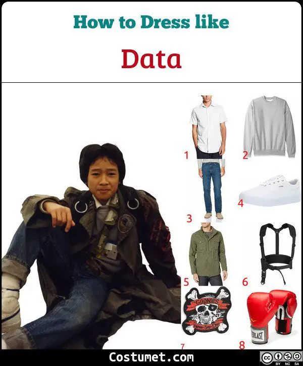 Data Costume for Cosplay & Halloween