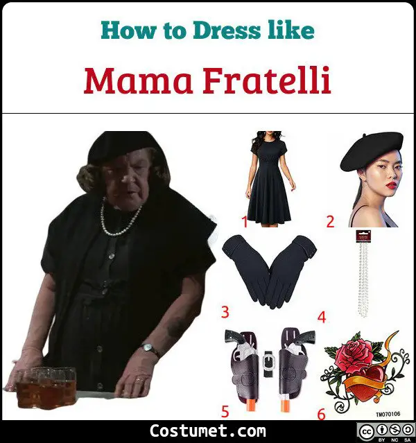 Mama Fratelli (The Goonies) Costume for Cosplay & Halloween 2020