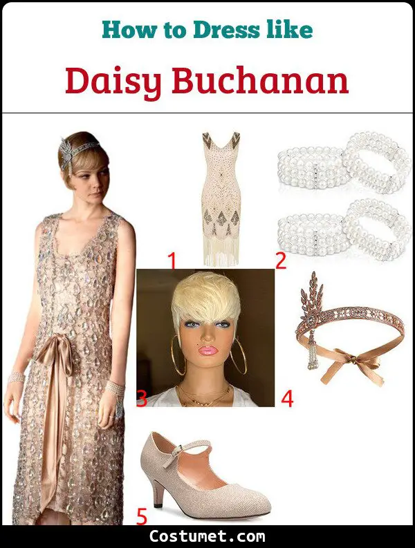 Daisy Buchanan Costume for Cosplay & Halloween