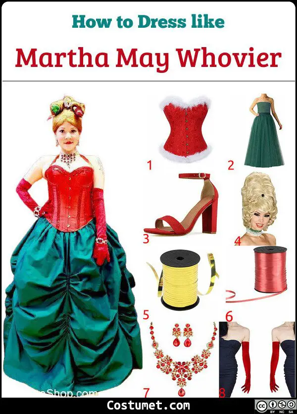 Martha May Whovier Costume for Cosplay & Halloween