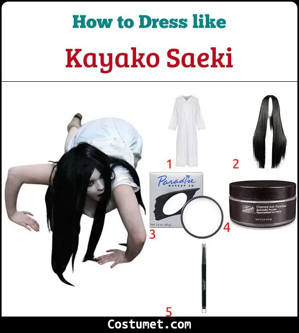 Kayako Saeki Costume for Cosplay & Halloween