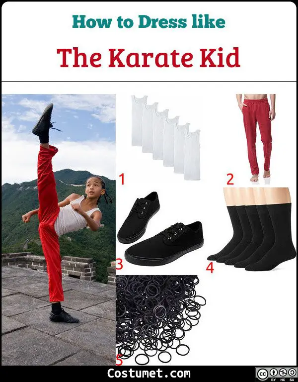 The Karate Kid Costume for Cosplay & Halloween